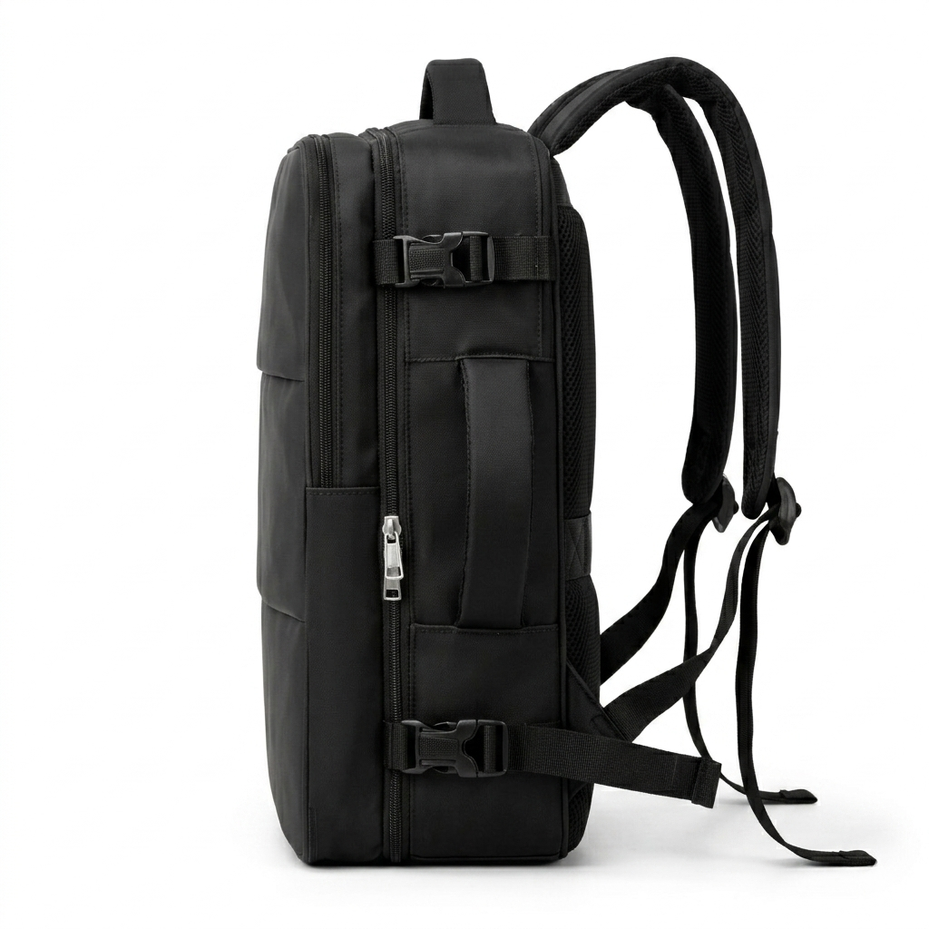 Sac à dos voyage 40x30x20cm – Nylon avec passage trolley