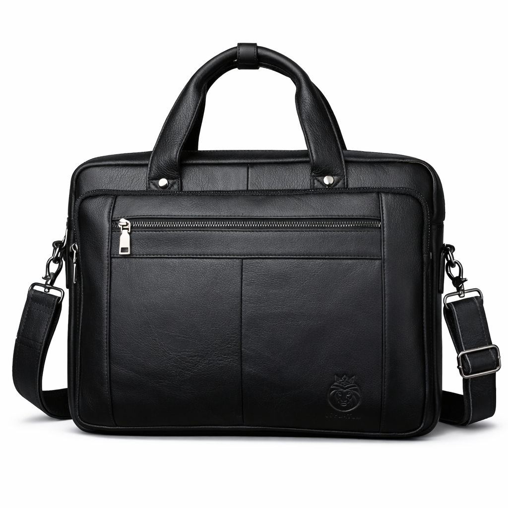Porte-documents cuir véritable homme 42x12x32 cm – 15 pouces